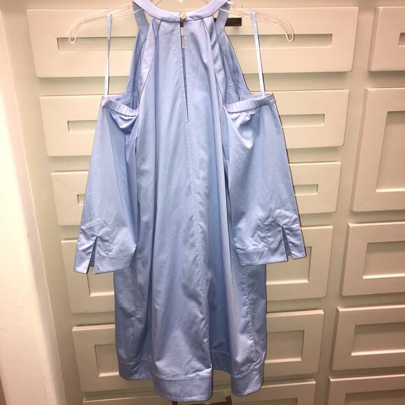 TED BAKER LONDON Jettas Cold Shoulder Shift Dress 0 - Picture 6 of 8